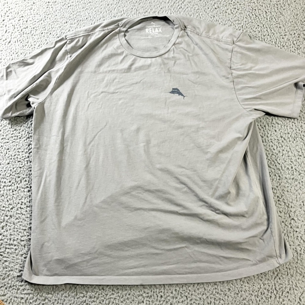 Tommy Bahama Relax Shirt Mens 3XL Gray IPA I'll Pour Another Beer‎ Graphic Tee